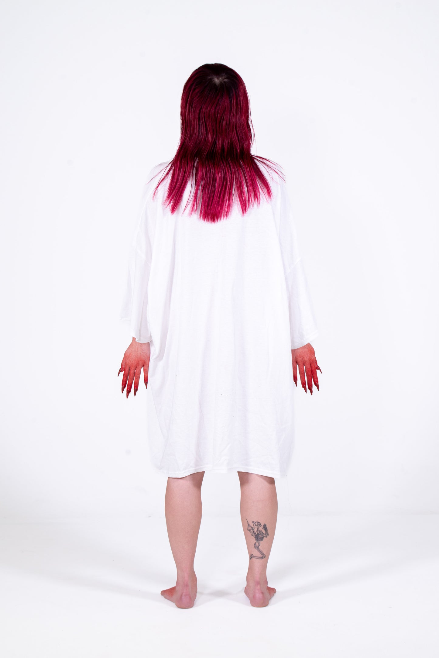 Cotton Shirt 
Oversized t-shirt 
punk shirt 
back shot 